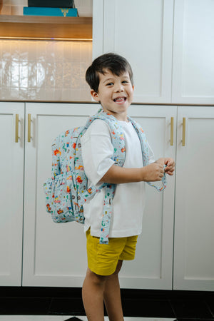 Maison Q Eissasaurus Puffy Backpack
