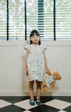 Maison Q Eissasaurus Reversible Babydoll Dress