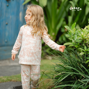 Cosoco Kids Estate Pajamas - Estate Pink