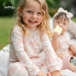 Cosoco Kids Estate Pajamas - Estate Pink