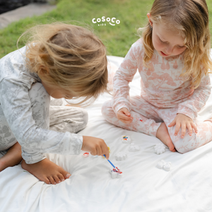 Cosoco Kids Estate Pajamas - Estate Pink