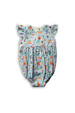 Maison Q Eissasaurus Reversible Girl Onesie
