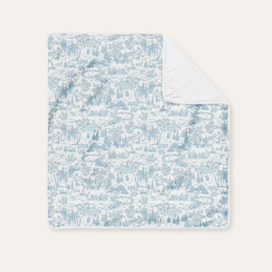 Cosoco Kids Estate Double Layer Blanket - Blue