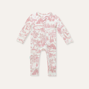 Cosoco Kids Estate Sleepsuit - Estate Pink