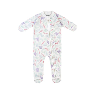 KAYS + KINS Frilled Growsuit - Pastel Reef - 0-3M