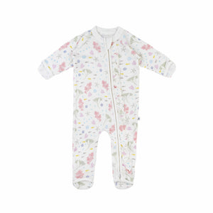KAYS + KINS Frilled Growsuit - Seabloom - 0-3M