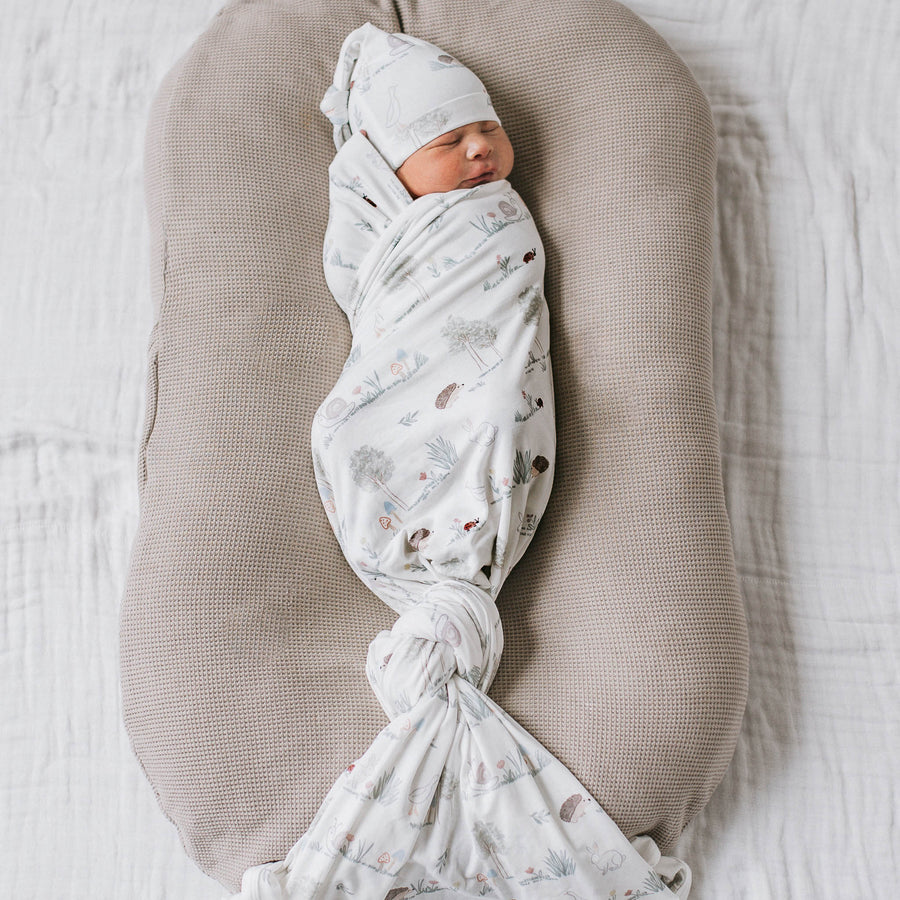 KAYS + KINS Bamboo Luxe Swaddle Set - Forest Fable