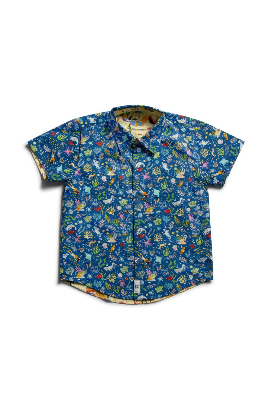 Maison Q Fishscapade Reversible Shirt