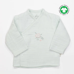 Bistyle Organic Flower & Sage 4-Piece Organic Cotton Baby Wear 3-6M