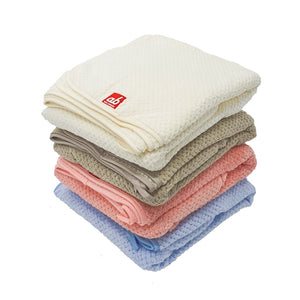 Akarana Baby Microfiber Coral Fleece Bath Towel Brown