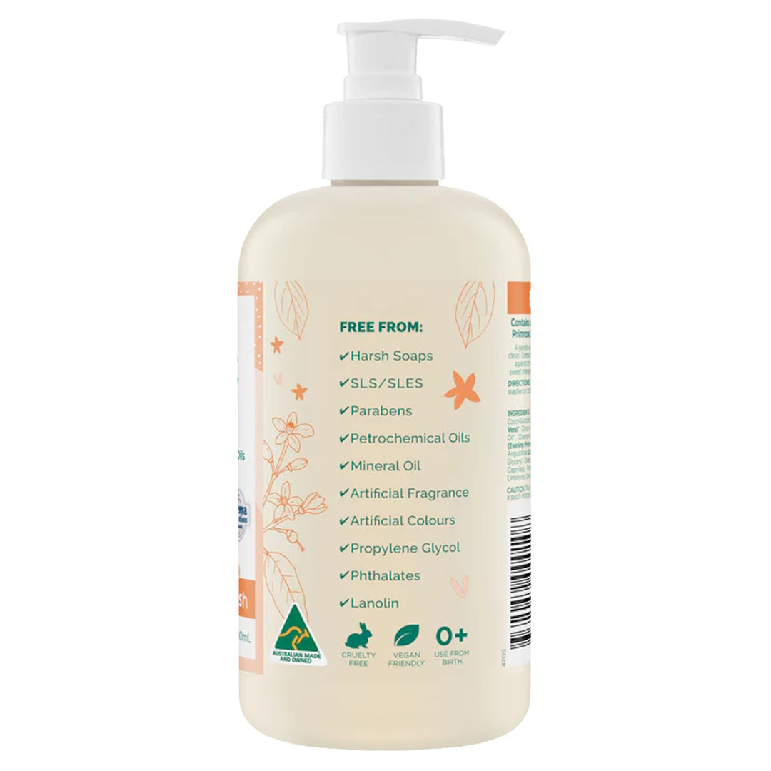 Gaia Natural Baby Bath & Body Wash - Sweet Orange & Avocado Oils