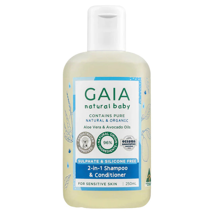 Gaia Natural Baby 2-In-1 Shampoo & Conditioner