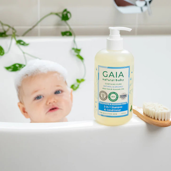 Gaia Natural Baby 2-In-1 Shampoo & Conditioner