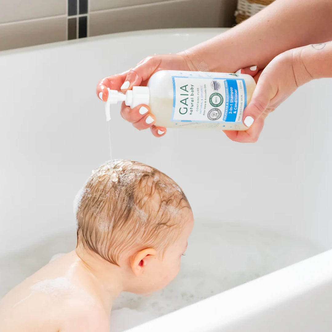 Gaia Natural Baby 2-In-1 Shampoo & Conditioner