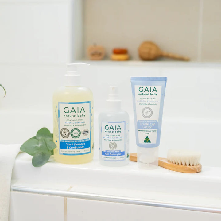 Gaia Natural Baby 2-In-1 Shampoo & Conditioner