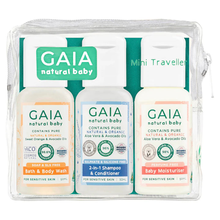 Gaia Natural Baby Mini Traveller 3X50ml