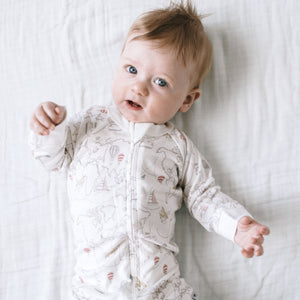 KAYS + KINS Growsuit - World Explorer - 6-12M