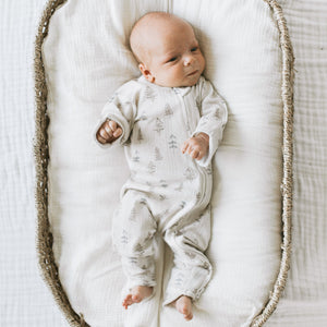 KAYS + KINS Pointelle Growsuit - Frostree - 12-18M