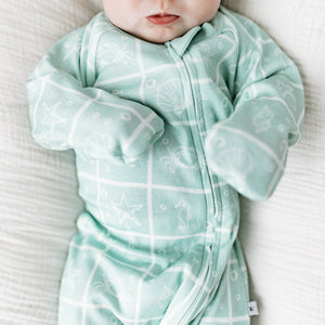 KAYS + KINS Growsuit - Sea Foam - 0-3M