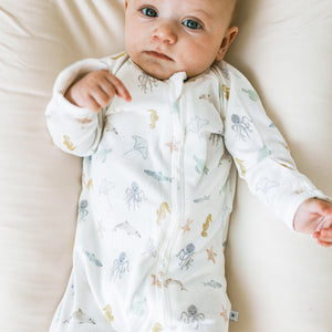KAYS + KINS Growsuit - Sea Friends - 0-3M