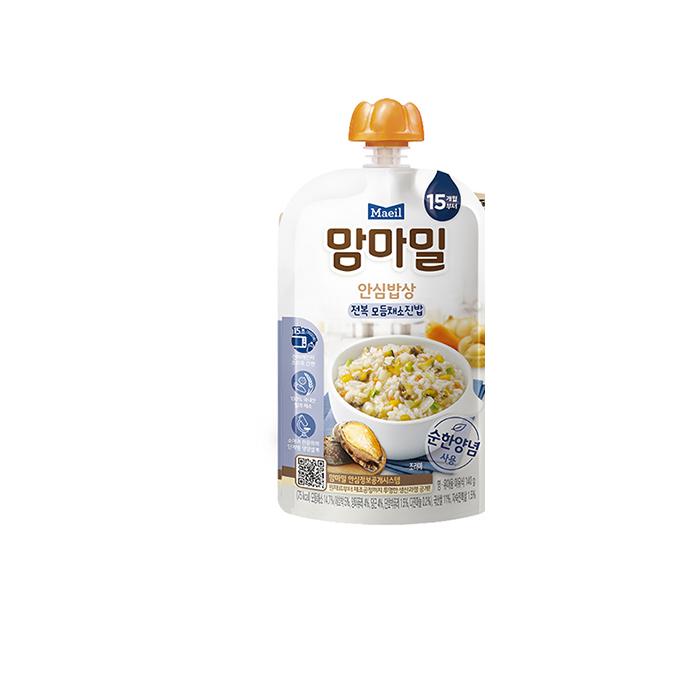 Maeil Abalone & Mixed Vegetable Porridge 140g pouch