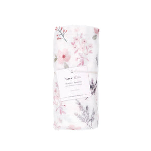 KAYS + KINS Bamboo Swaddle - Gentle Blossom