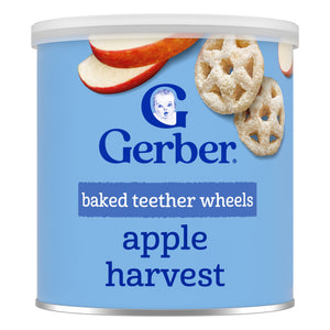 Gerber Apple Harvest Teether Wheels, 1.48 oz (42 g)
