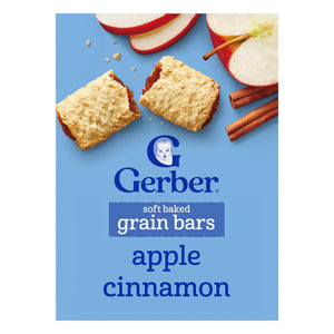 Gerber Soft Baked Grain Bars Apple Cinnamon