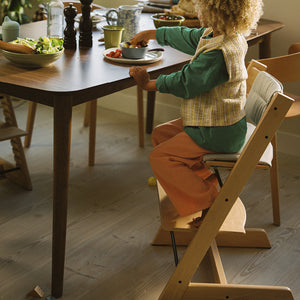 Stokke Tripp Trapp Classic Cushion Beige Timber - lifestyle