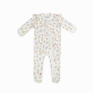 KAYS + KINS Frilled Growsuit - Twinklebloom - 3-6M
