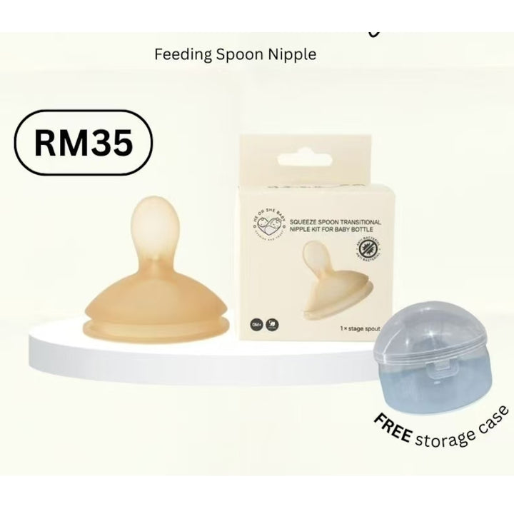 HE OR SHE Squeeze Spoon Transitional Teat