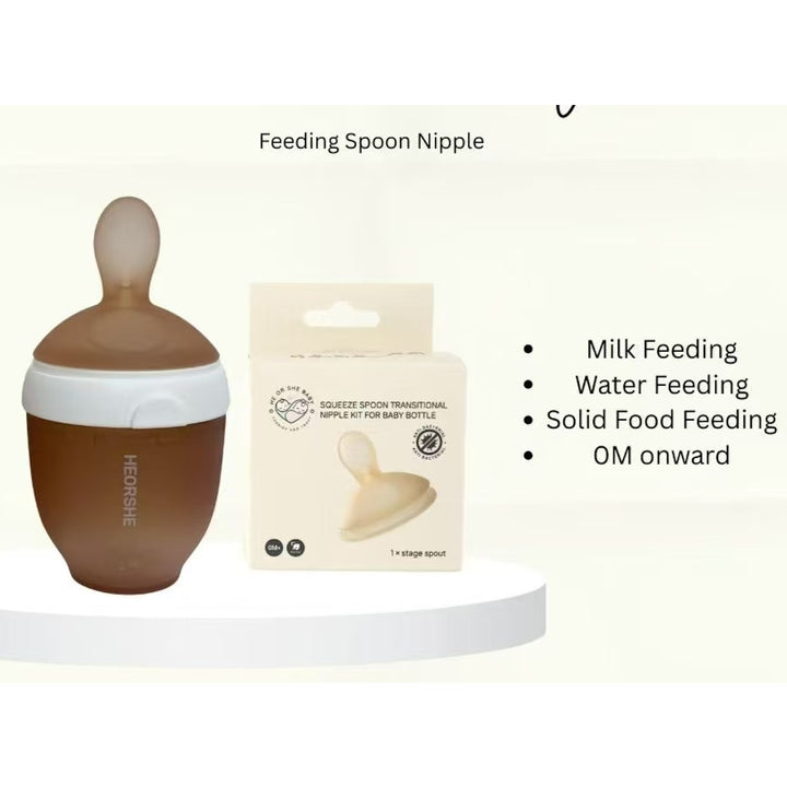 HE OR SHE Squeeze Spoon Transitional Teat