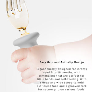 HE OR SHE Tiny Spoon Fork Set