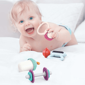 HOLA Baby Gym Teethers & Rattles Gift Set