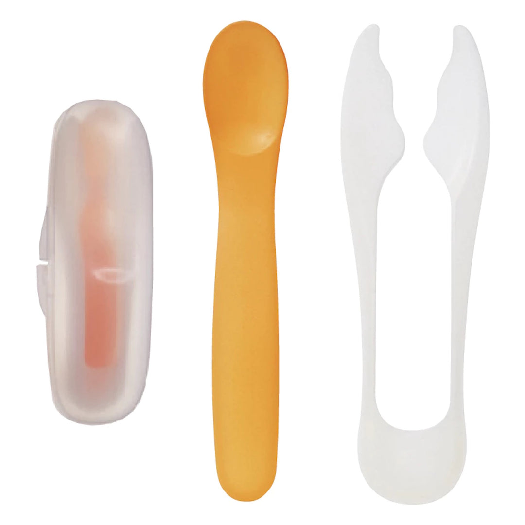 Combi Baby Noodle Cutter & Spoon Set with Case