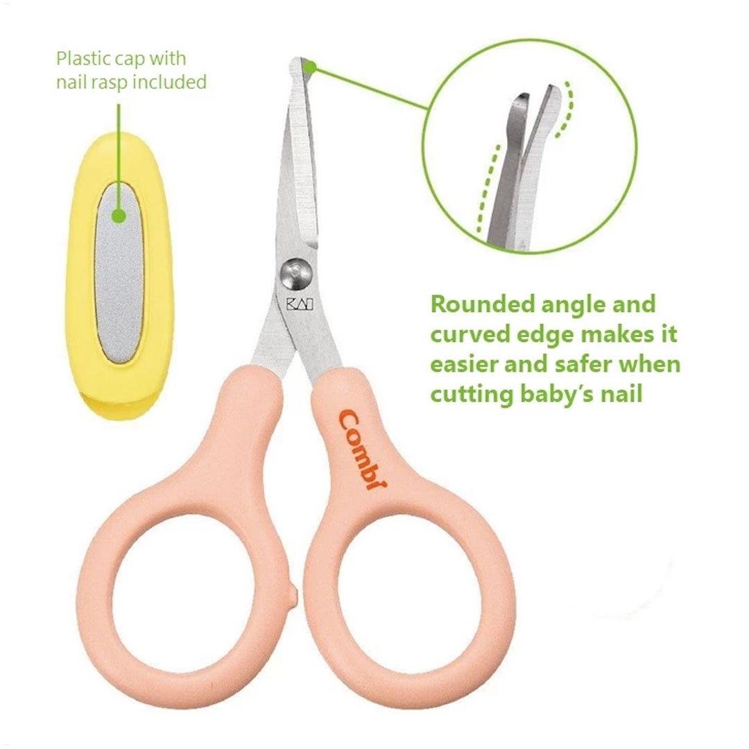 Combi Baby Label Nail Scissors