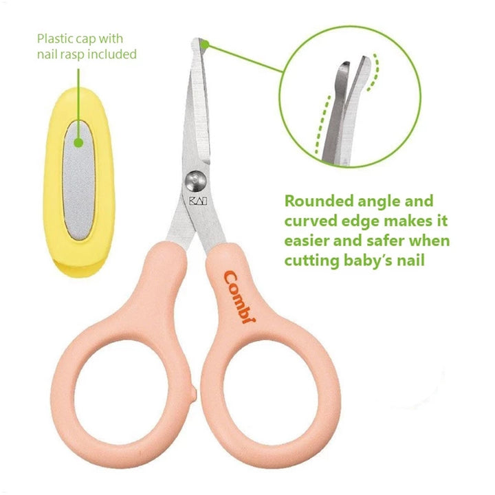 Combi Baby Label Nail Scissors