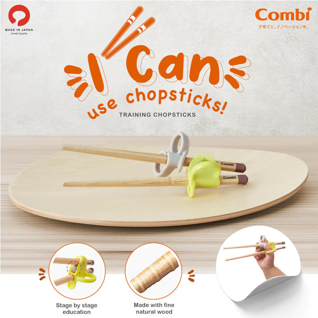 Combi Baby Education Wood Chopsticks