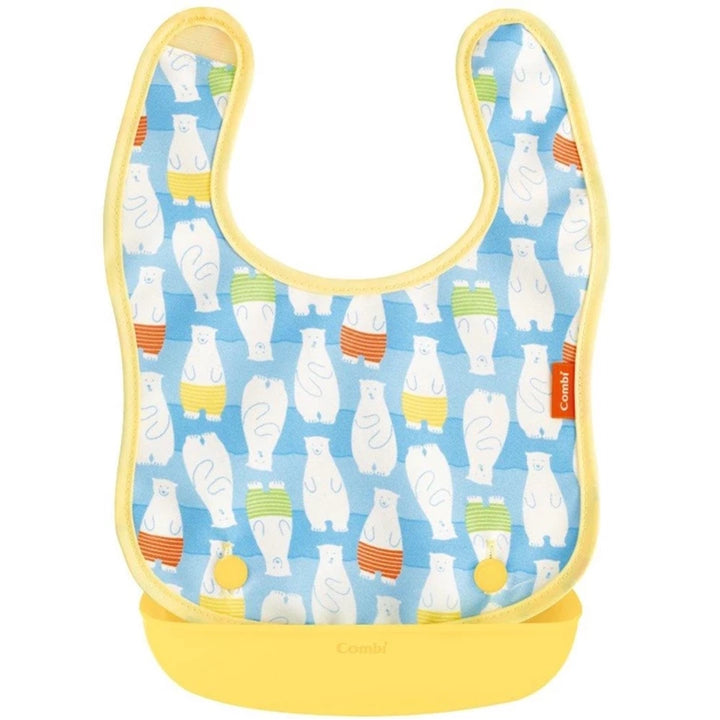 Combi Baby Label Easy Clean Handy Apron Bib