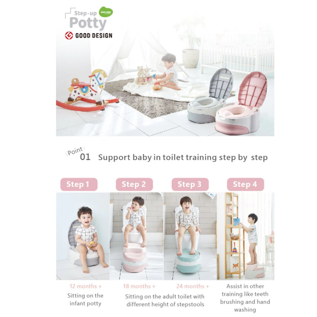 Combi Baby Label Step Up Potty