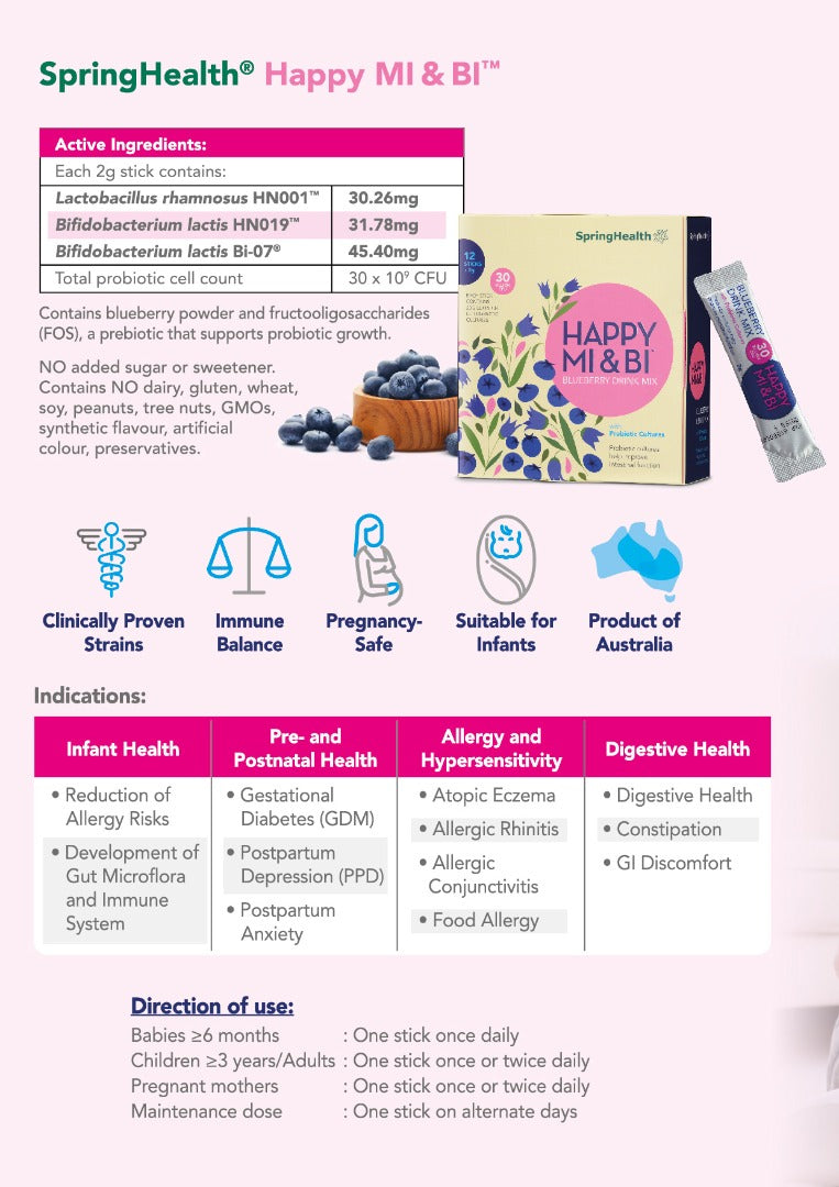 Springhealth Happy Mi & Bi 12s