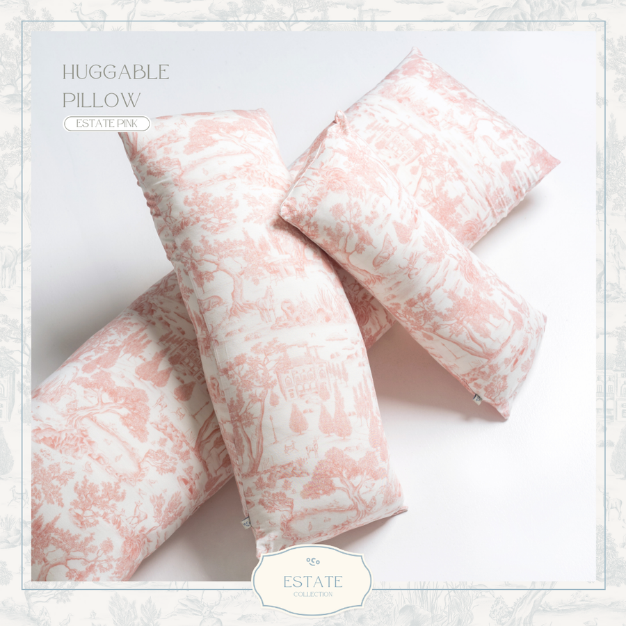 Cosoco Kids Estate Huggable Pillow - Estate Pink
