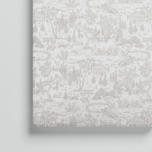 Cosoco Kids Estate Crib Sheet - Estate Grey