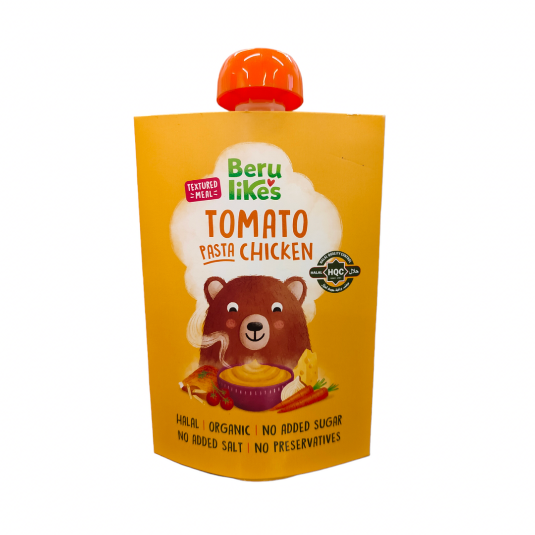 Beru Likes Halal Organic Baby Puree 130g