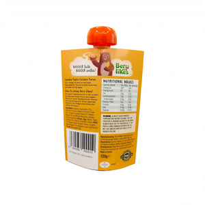 Beru Likes Halal Organic Baby Puree 130g