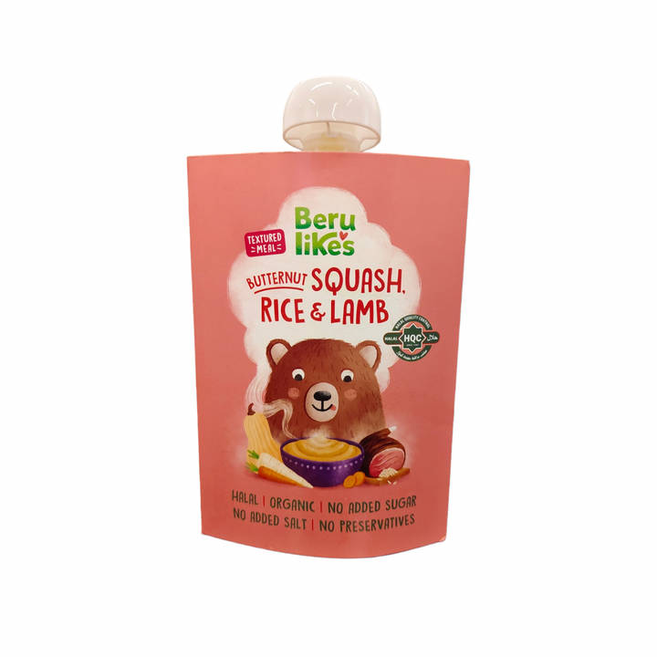 Beru Likes Halal Organic Baby Puree 130g