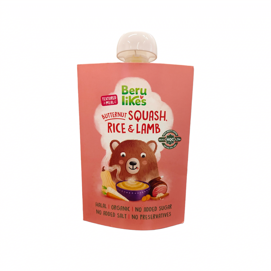 Beru Likes Halal Organic Baby Puree 130g