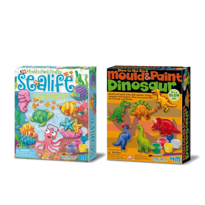 4M Twin Pack M&P Sealife/ Dinosaur