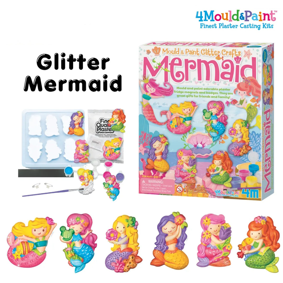 4M Mould & Paint / Glitter Mermaid