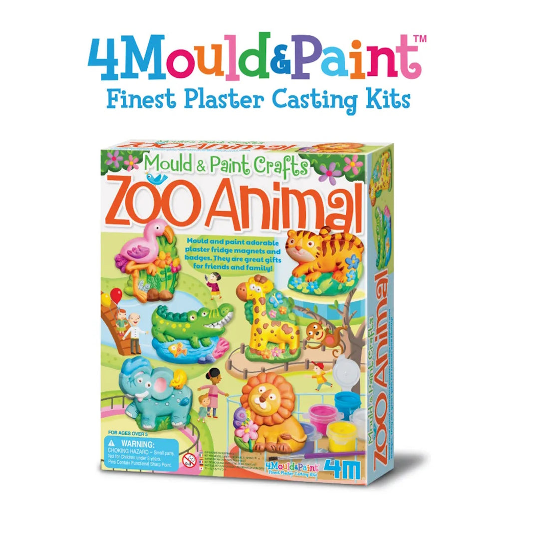 4M Mould & Paint / Zoo Animal
